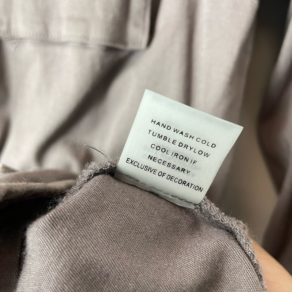 Market & Spruce Grey Hooded Jacket - Picture 6 of 6